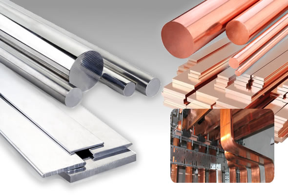 alambres de cobre esmaltados y planchuelas de cobre