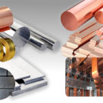 Planchuelas y barras de cobre, aluminio y latón