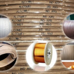 Alambres y planchuelas de cobre y aluminio forrados