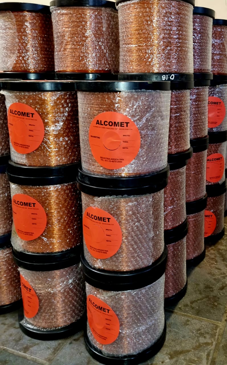 alambre de cobre esmaltado WAIMET 1mm