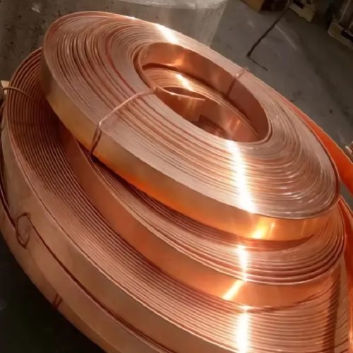 Planchuelas y barras de cobre